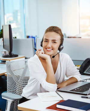 Technodata support team member